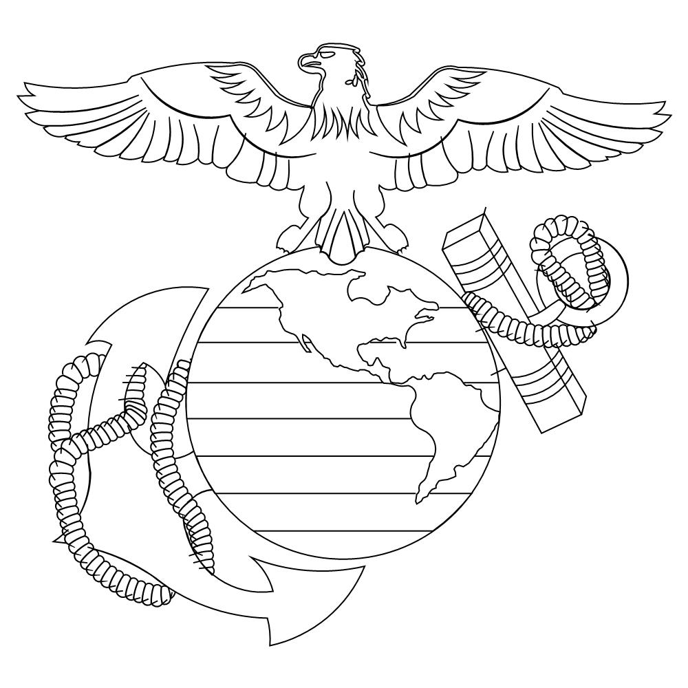 united states marine corp coloring pages - photo #5